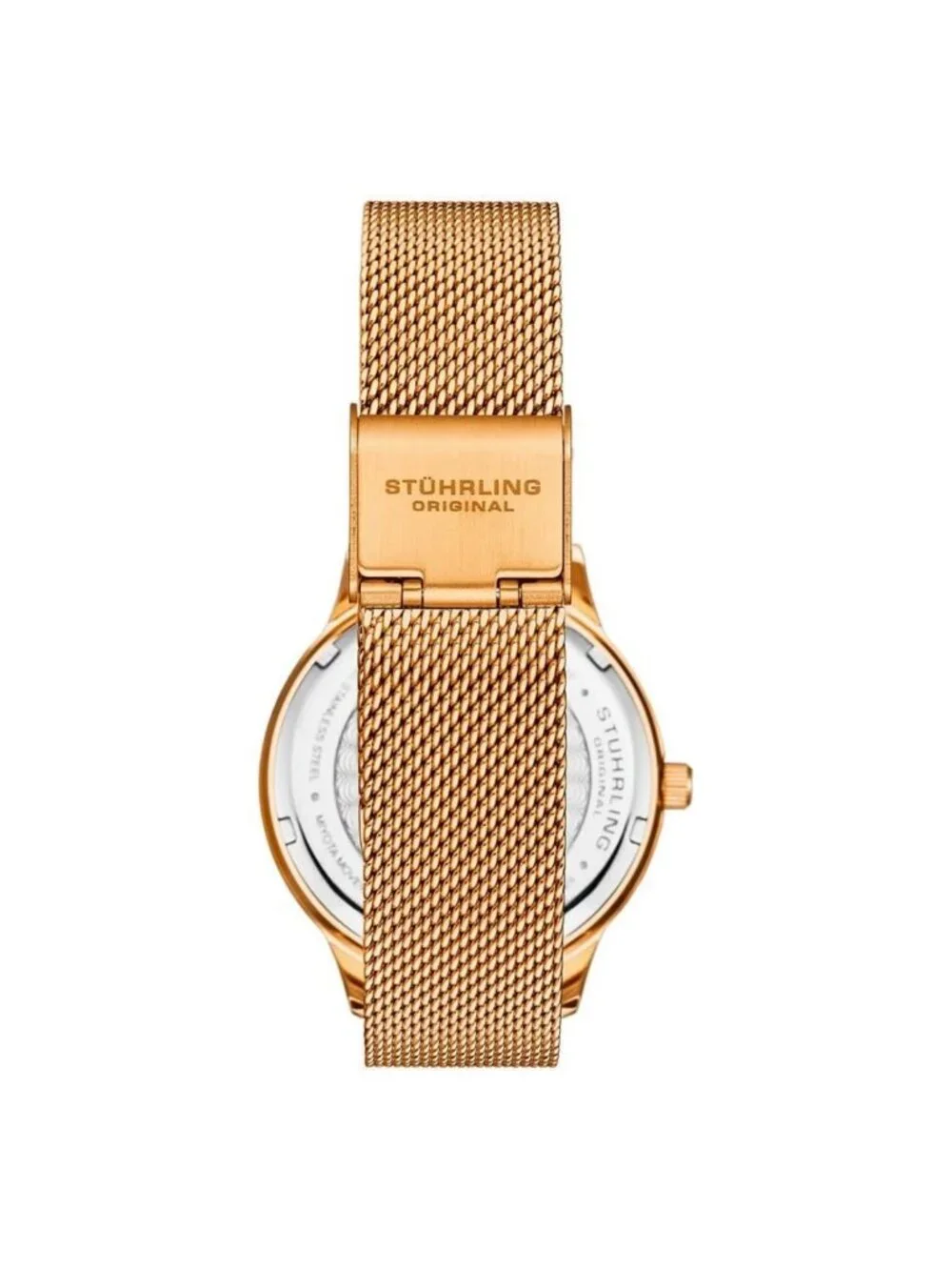 NWT Stuhrling Original Symphony Quartz Silver Dial Ladies Watch